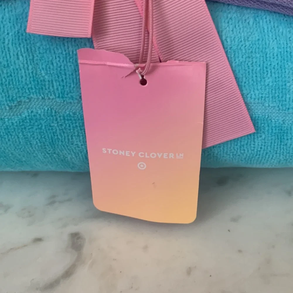 Stoney Clover Lane Limited Edition Beach Towel in Blue